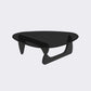 Triangle Glass Coffee Table Modern Minimalist Coffee Table for Living Room