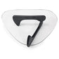 Triangle Glass Coffee Table Modern Minimalist Coffee Table for Living Room