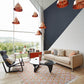 Triangle Glass Coffee Table Modern Minimalist Coffee Table for Living Room