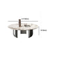 Slate Round Coffee Table Minimalist Coffee Table for Living Room Clearhalo 'Coffee & Accent Tables' 'Coffee Tables' 'coffee_tables' 'furn' 'furn_coffee_tables' 'Furniture' 'Living Room Furniture' 5502410