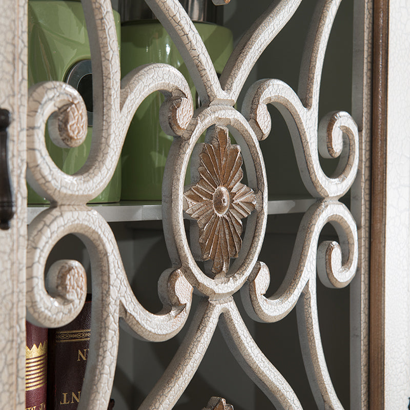 Industrial Accent Cabinet with Drawers and Bracket Legs Side Cabinet Clearhalo 'Cabinets & Chests' 'cabinets_chests' 'furn' 'furn_cabinets_chests' 'Furniture' 'Living Room Furniture' 5503326