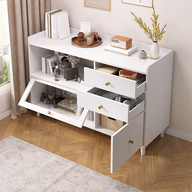 Bracket Legs Accent Cabinet with Drawers and Doors Cabinet for Living Room Clearhalo 'Cabinets & Chests' 'cabinets_chests' 'furn' 'furn_cabinets_chests' 'Furniture' 'Living Room Furniture' 5503433