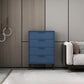 22.83" L x 11.81" W Contemporary Wood Accent Chest with Drawers