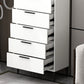 22.83" L x 11.81" W Contemporary Wood Accent Chest with Drawers