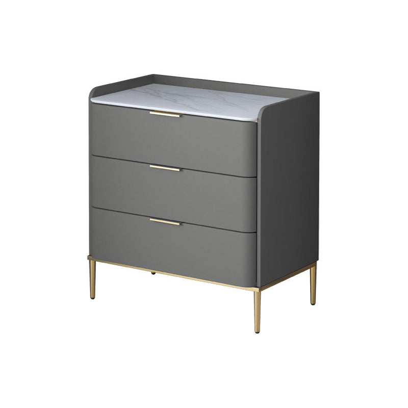 23.62" H x 15.74" L Contemporary Wood Accent Chest with Drawers