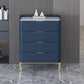23.62" H x 15.74" L Contemporary Wood Accent Chest with Drawers