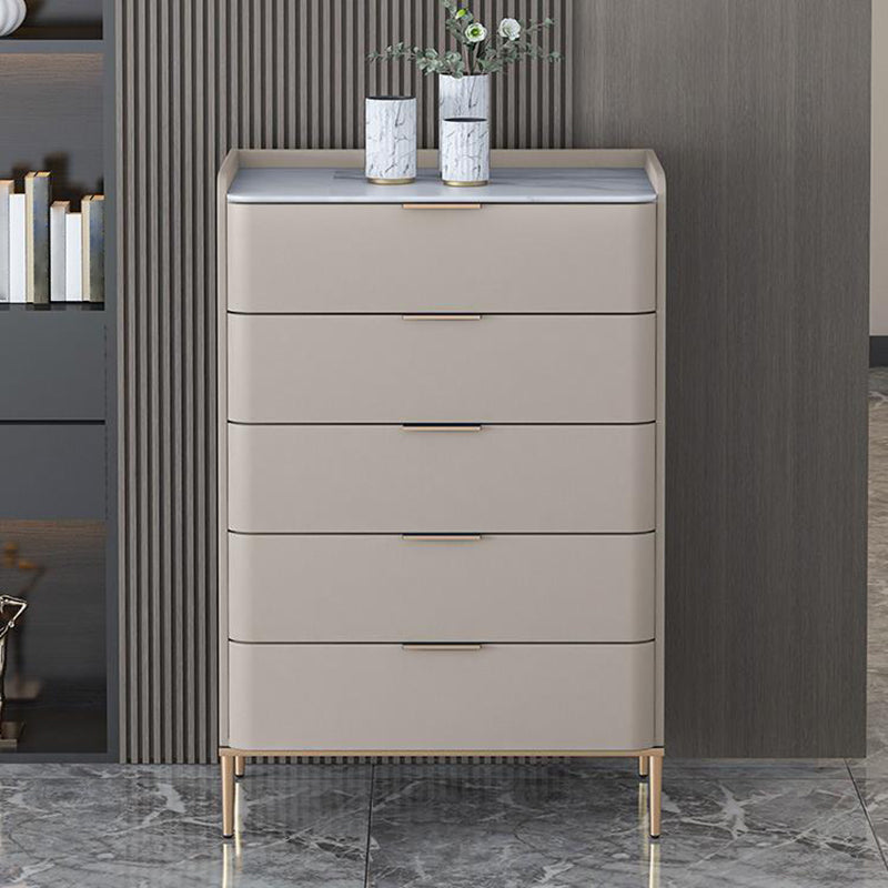 23,62 "h x 15,74" l contemporanea accento di legno con cassetti