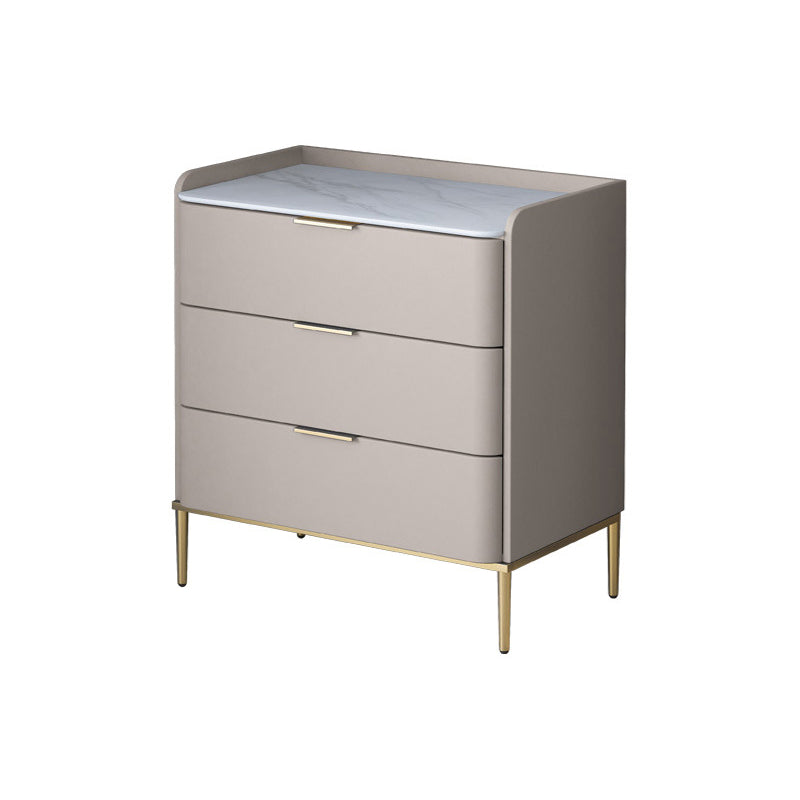 23,62 "h x 15,74" l contemporanea accento di legno con cassetti