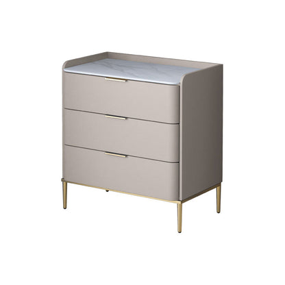 23.62 "H x 15.74" l引き出し付き現代の木材アクセントチェスト