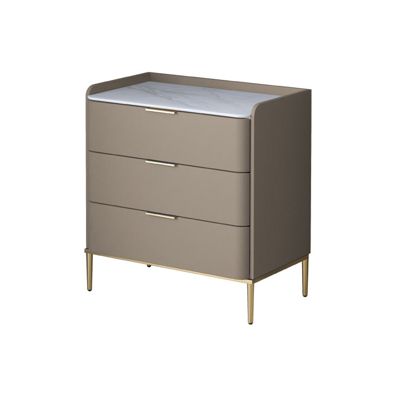 23,62 "h x 15,74" l contemporanea accento di legno con cassetti