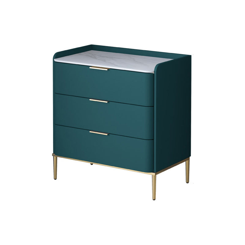 23.62" H x 15.74" L Contemporary Wood Accent Chest with Drawers