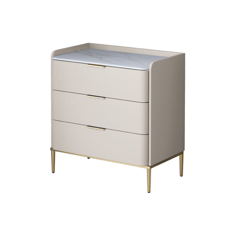 23,62 "h x 15,74" l contemporanea accento di legno con cassetti