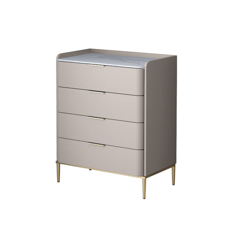 23.62" H x 15.74" L Contemporary Wood Accent Chest with Drawers