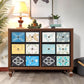 Mid-Century Modern Knobs Chest with Turned Legs Accent Chest Clearhalo 'Cabinets & Chests' 'cabinets_chests' 'furn' 'furn_cabinets_chests' 'Furniture' 'Living Room Furniture' 5503610