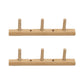 Contemporary Entryway Kit Wood Wall Mounted Hooks No Distressing Included Hall Stand