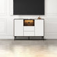 Mueble TV de piedra estilo moderno Mueble TV con 2 puertas y 2 cajones