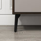 Mueble TV de piedra estilo moderno Mueble TV con 2 puertas y 2 cajones