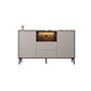 Mueble TV de piedra estilo moderno Mueble TV con 2 puertas y 2 cajones