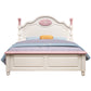 French Country Camel Back Headboard Standard Bed with Legs Bed Queen Clearhalo 'Bedroom Furniture' 'Beds' 'furn' 'furn_beds' 'Furniture' 5505104