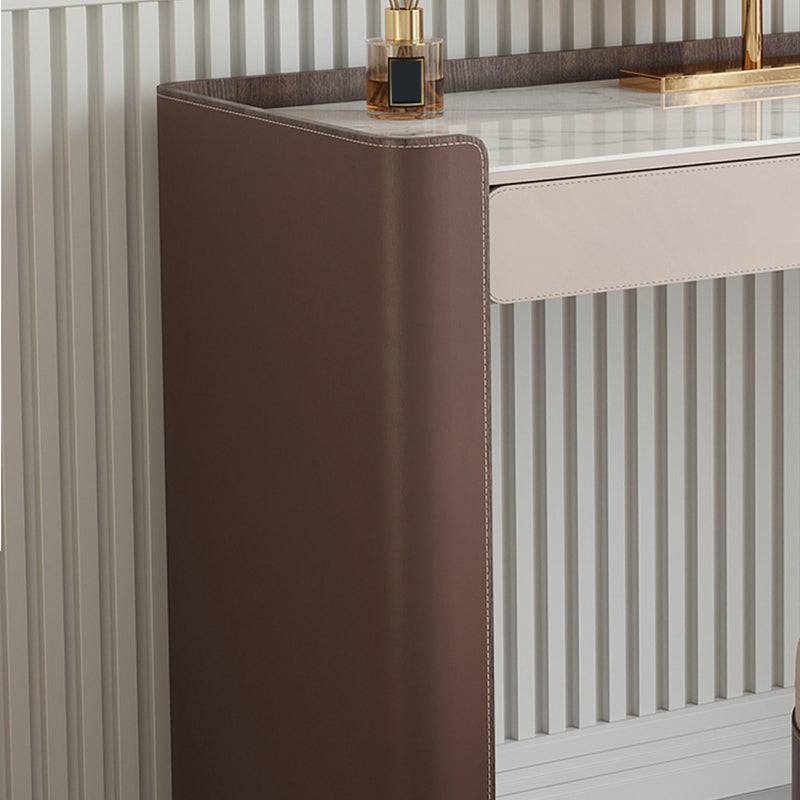 グラムスレートトップメイクアップバニティセット2ドロワーバニティメイクアップドレッシングテーブルセット