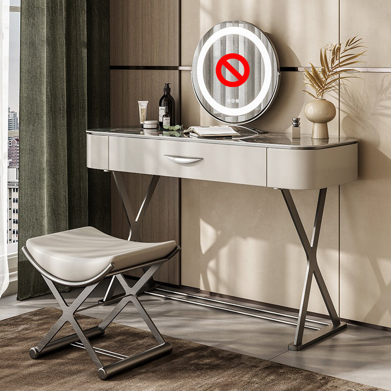 Table de maquillage de vanité en ardoise