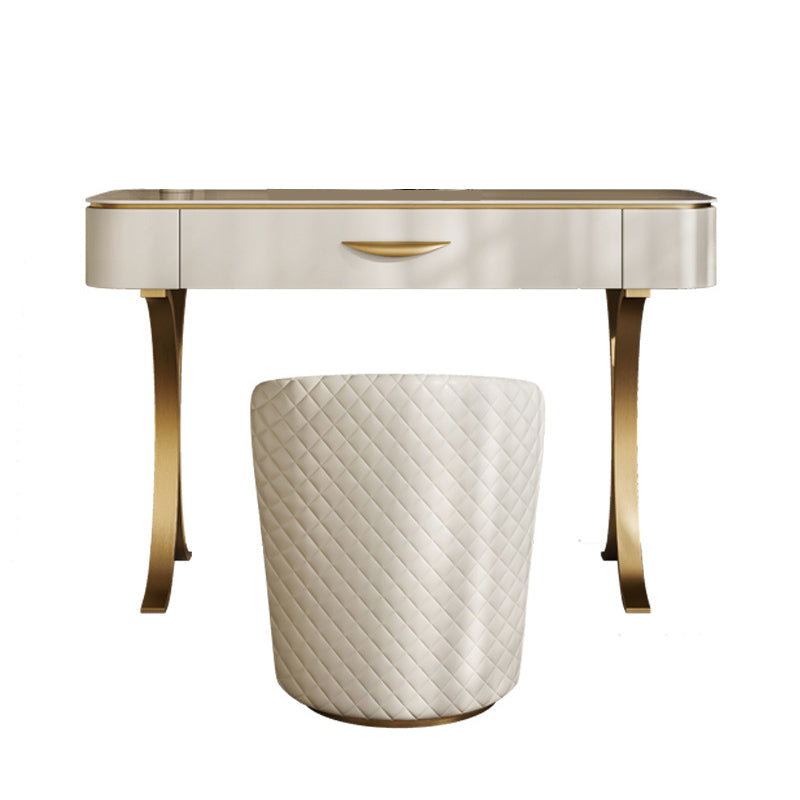 Table de maquillage de vanité en ardoise