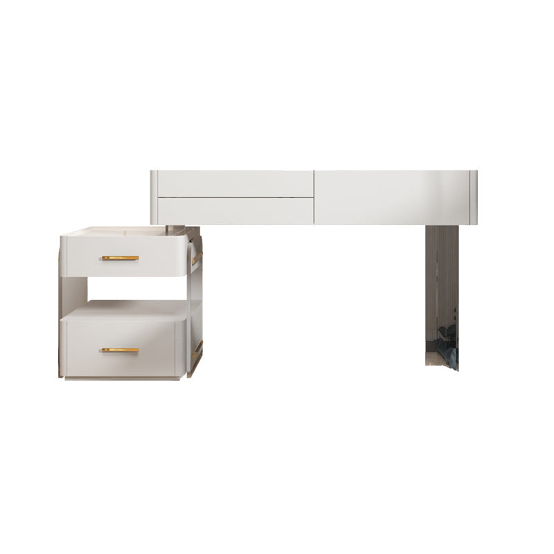 Hedendaagse make -up ijdelheid bureau leisteen top ijdelheid kleedtafel set