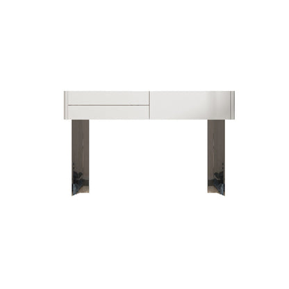 Hedendaagse make -up ijdelheid bureau leisteen top ijdelheid kleedtafel set