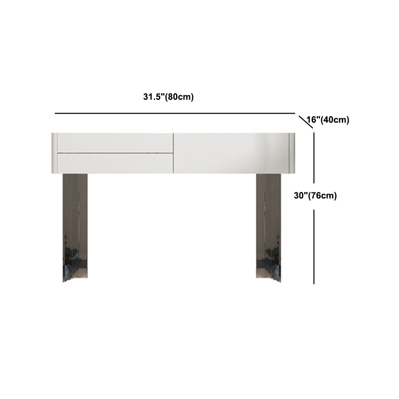 Zeitgenössisches Make -up Waschtischschiefer Top Eitelkeitsverkederstisch Set