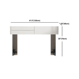 Hedendaagse make -up ijdelheid bureau leisteen top ijdelheid kleedtafel set