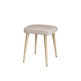 Vanité de maquillage en bois contemporain Ensemble de coiffeuse de 2 dessins avec miroir