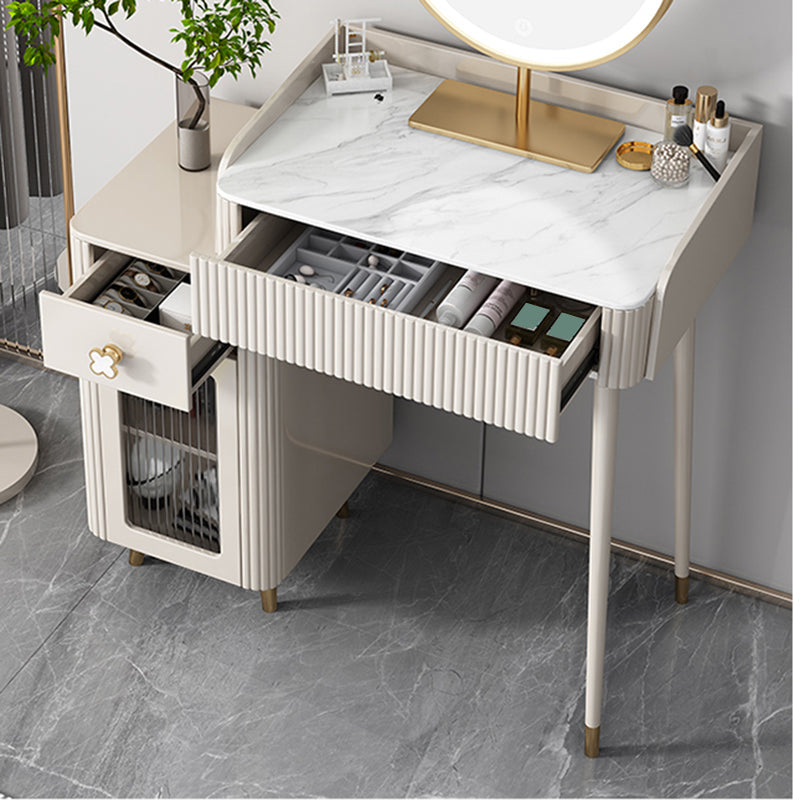 Tavolo da toeletta da toeletta per vanità contemporanea top vanity table set