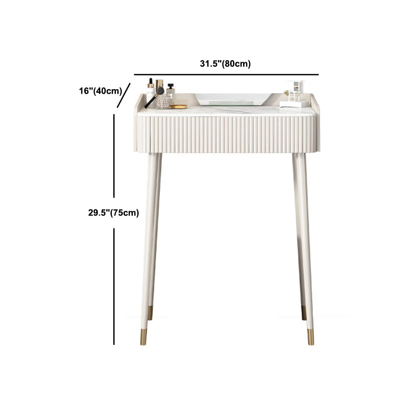 Tavolo da toeletta da toeletta per vanità contemporanea top vanity table set