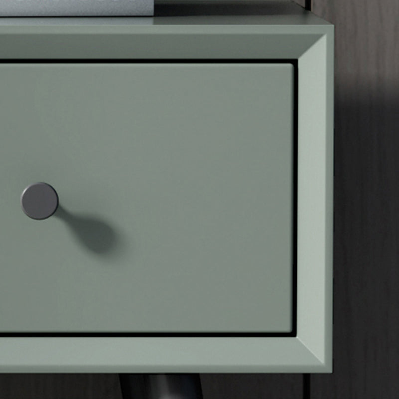 Hedendaagse houten ijdelheid make -uptafel set 3 ladekapida