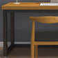 Solid Wood Home Writing Table Industrial L-Shape Fixed Working Table Clearhalo 'furn' 'furn_office_desk' 'Furniture' 'Office Desks' 'Office Furniture' 'office_desk' 5509837