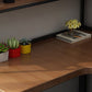 L-Shape Writing Table Industrial Solid Wood Fixed Home Working Table Clearhalo 'furn' 'furn_office_desk' 'Furniture' 'Office Desks' 'Office Furniture' 'office_desk' 5509881