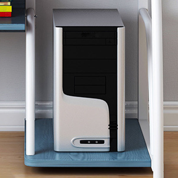 Contemporary Rectangular Computer Desk Manufactured Wood Desk,27.6"L x 15.7"W x 28"H Clearhalo 'furn' 'furn_office_desk' 'Furniture' 'Office Desks' 'Office Furniture' 'office_desk' 5509921