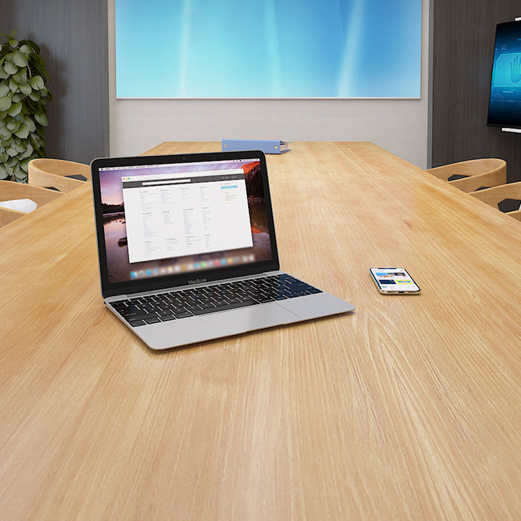 Solid Wood Meeting Table Simplicity Fixed Writing Table for Home Office Clearhalo 'furn' 'furn_office_desk' 'Furniture' 'Office Desks' 'Office Furniture' 'office_desk' 5509935