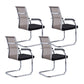 Medium/High Back Office Chair Fixed Arm Task Chair for Home Office