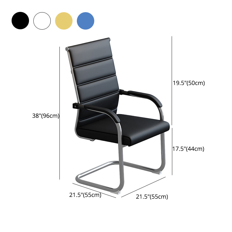 Modern Black and Cray Desk -stoel met Mid Back Home Bureau -stoel