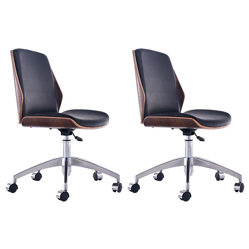 Presidente de conferencia Modern Faux Leather Task Office Office con brazo