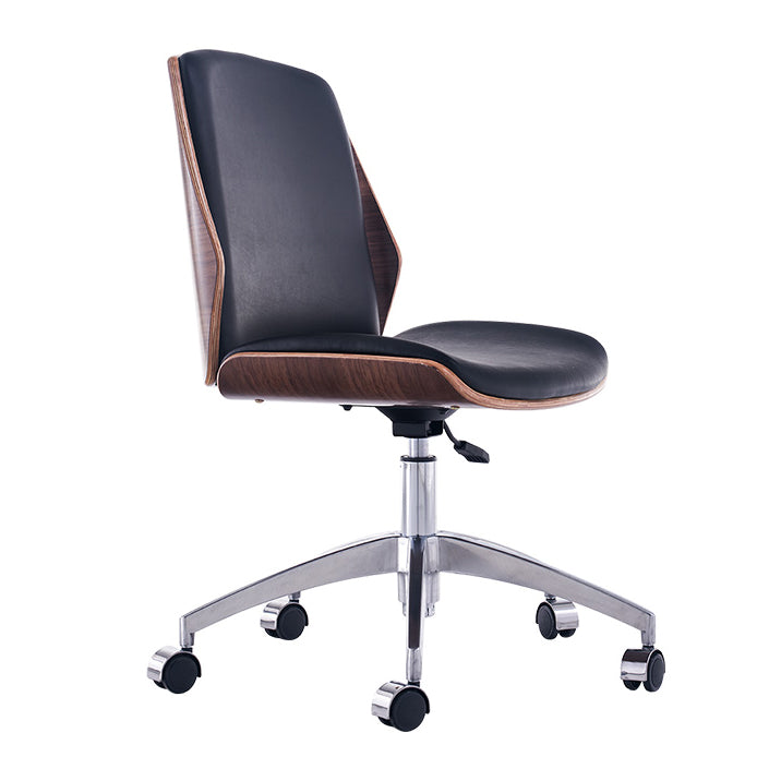Presidente de conferencia Modern Faux Leather Task Office Office con brazo