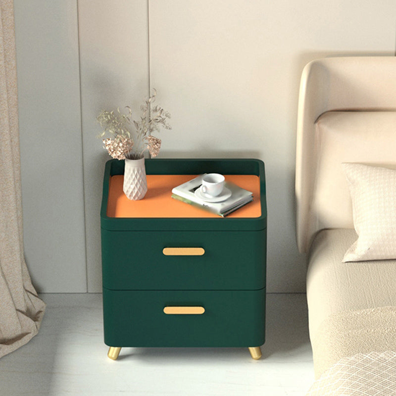 Glam imitazione in legno tavolo da tavolo da tavolo gambe incluse comodino da letto