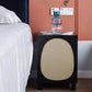 Modern 22" H Night Table Solid Wood Cabinet Included Bedside Cabinet with Legs Clearhalo 'Bedroom Furniture' 'furn' 'furn_night_stand' 'Furniture' 'night_stand' 'Nightstands' 5510745