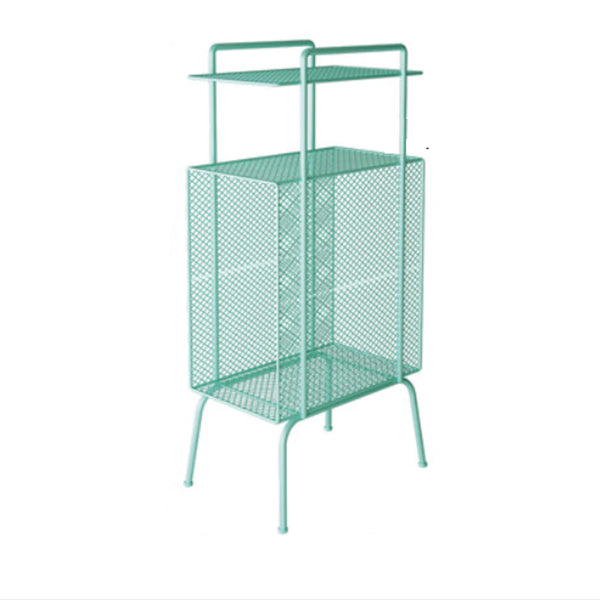 28 "H glam mobile da comodino in ferro 1 comodino aperto con gambe