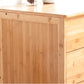 Modern Bamboo Storage Chest Dresser Bedroom Storage Chest with Drawers