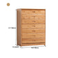 Modern Bamboo Storage Chest Dresser Bedroom Storage Chest with Drawers