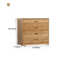 Modern Bamboo Storage Chest Dresser Bedroom Storage Chest with Drawers