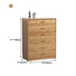 Modern Bamboo Storage Chest Dresser Bedroom Storage Chest with Drawers