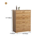 Modern Bamboo Storage Chest Dresser Bedroom Storage Chest with Drawers